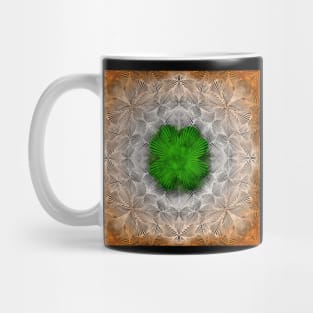 Rustic Shamrock Zentangle Mug